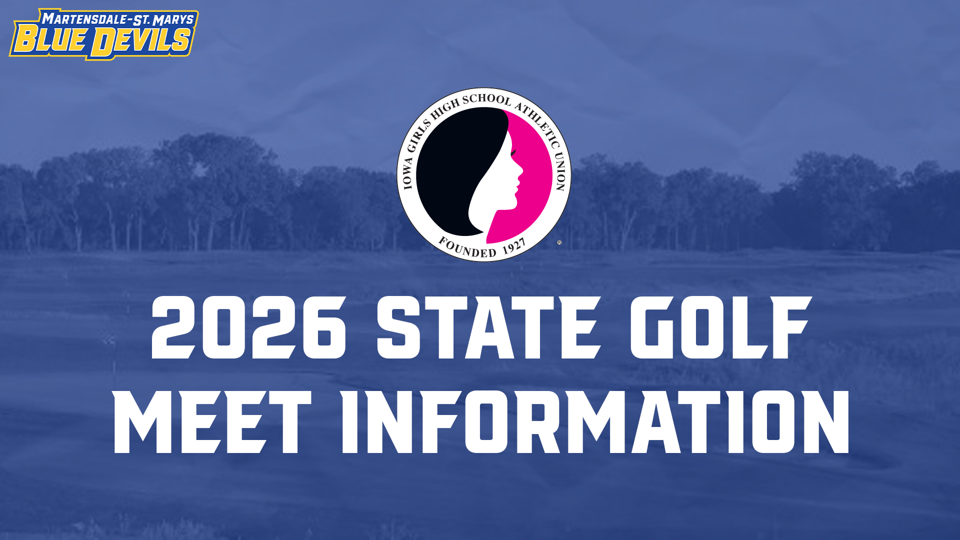 2026 Girls State Golf Tournament Central